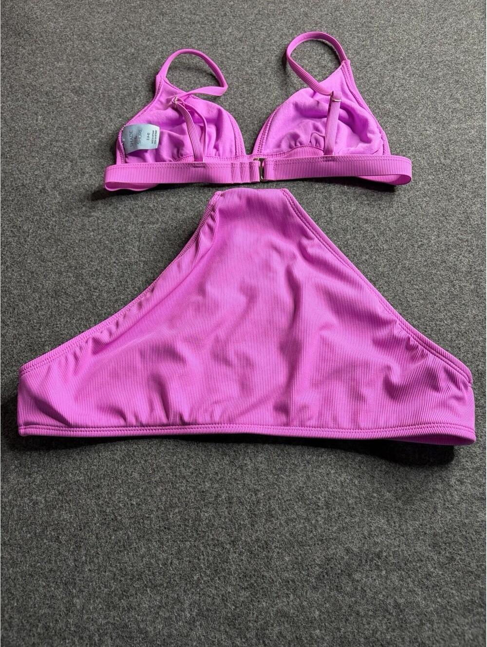 Women's Pink Shade & Shope Two Piece Swimsuit Size S